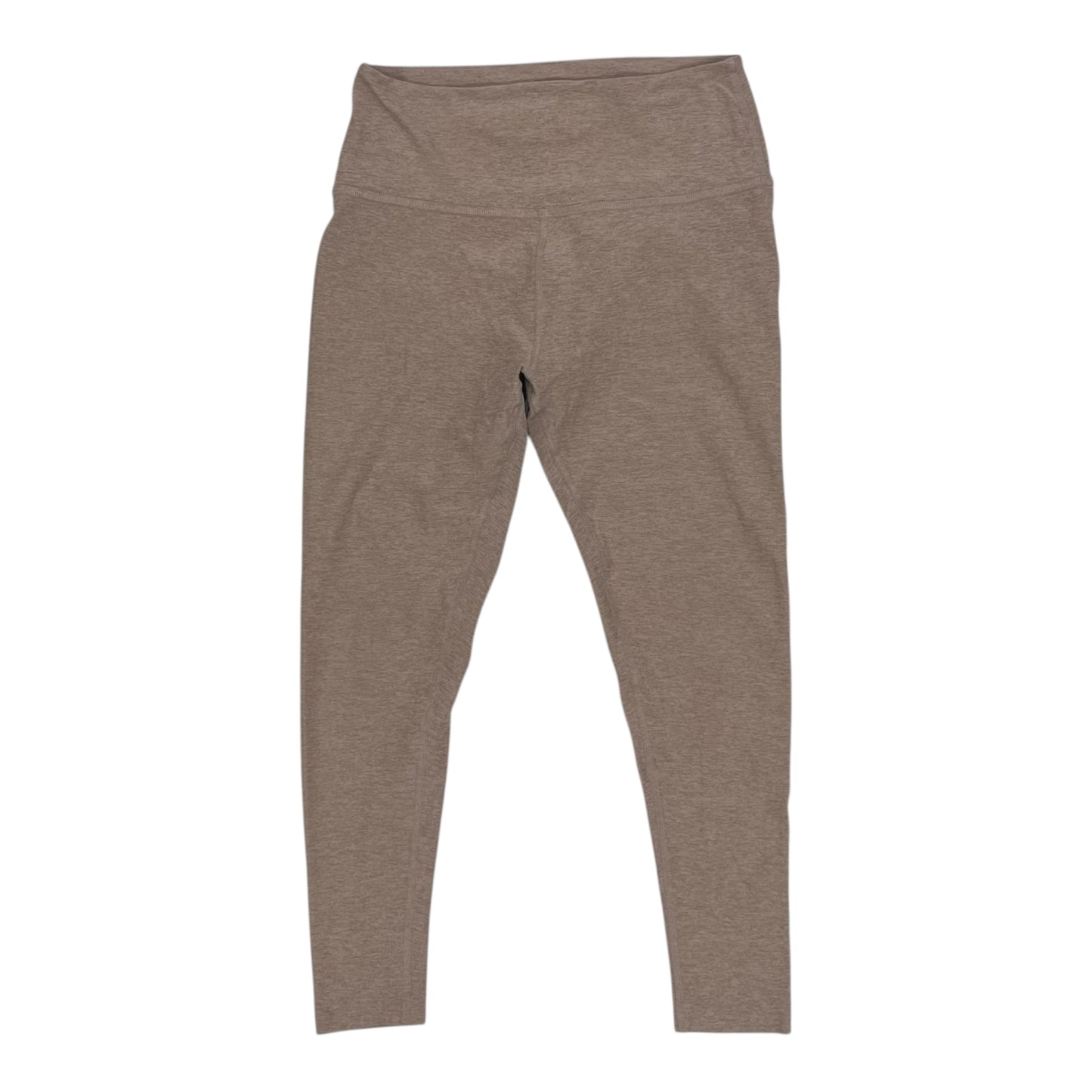 Athletic Leggings By Beyond Yoga In Tan, Size:L