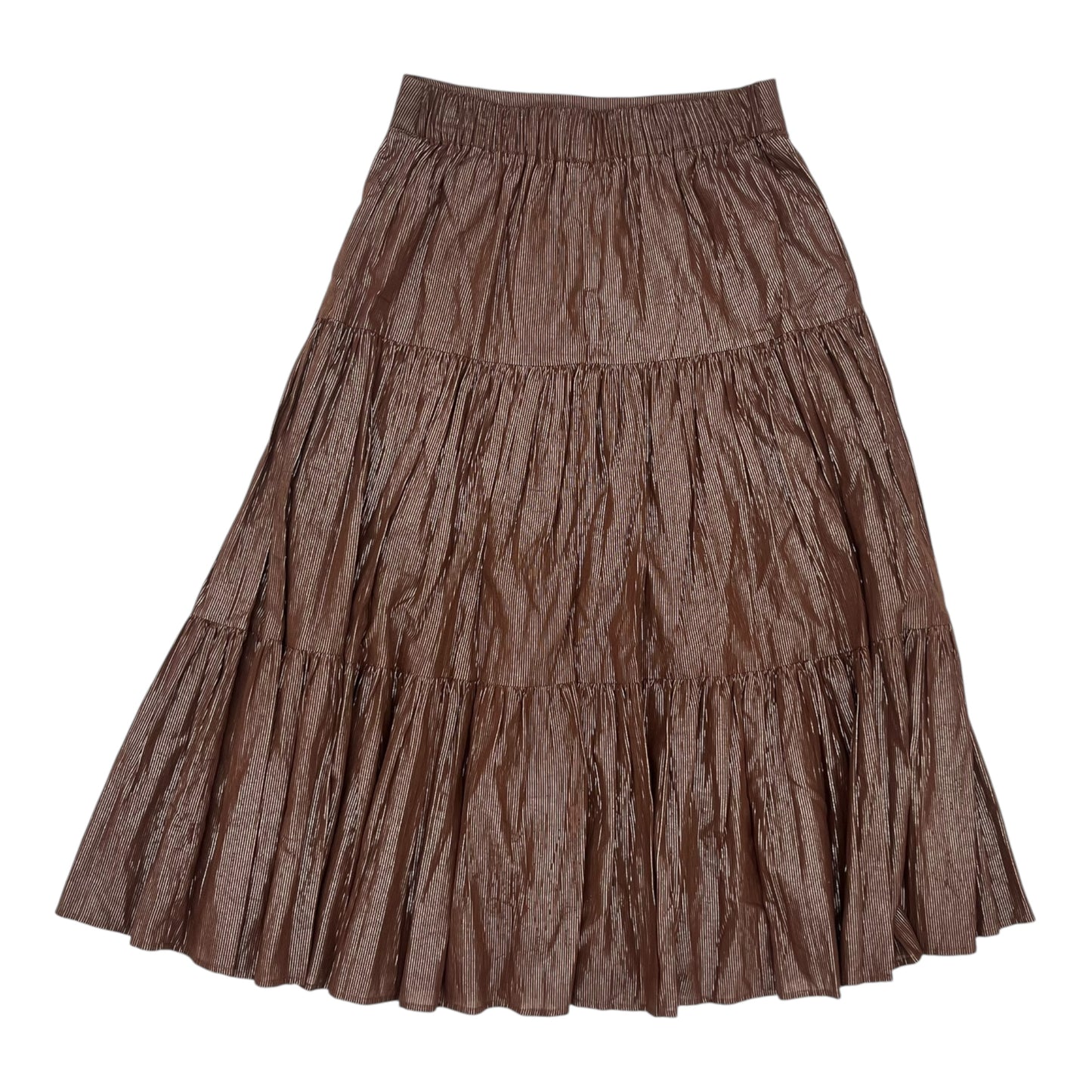 Skirt Midi By Lc Lauren Conrad In Brown, Size:M