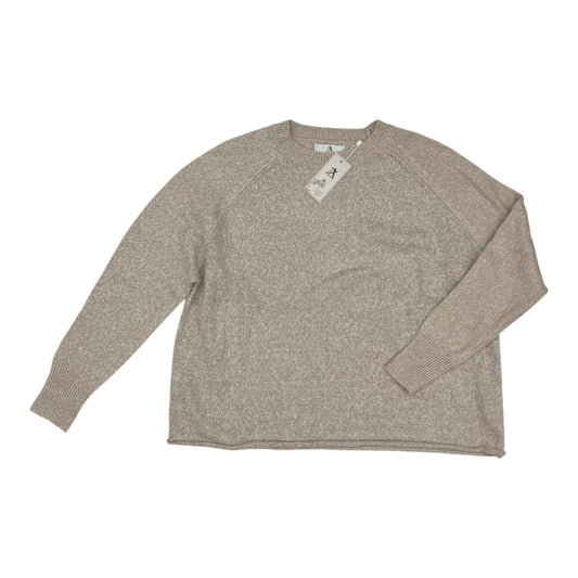 Sweater By Clothes Mentor In Tan, Size:L