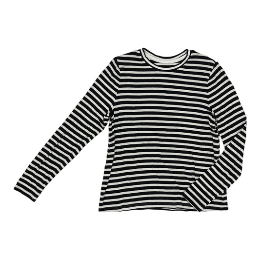 Top Ls By A New Day In Black & Cream, Size:S