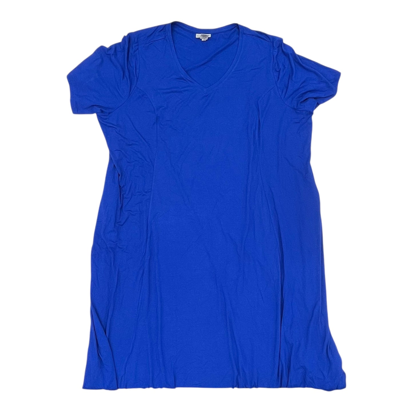 Dress Casual Maxi By Catherines In Blue, Size:4X