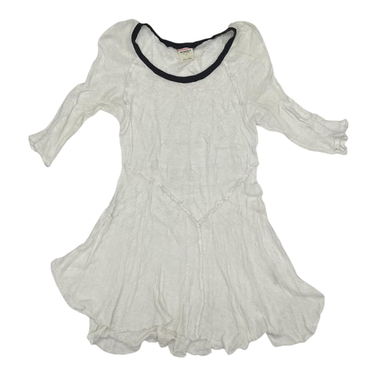Tunic 3/4 Sleeve By Free People In White, Size:S