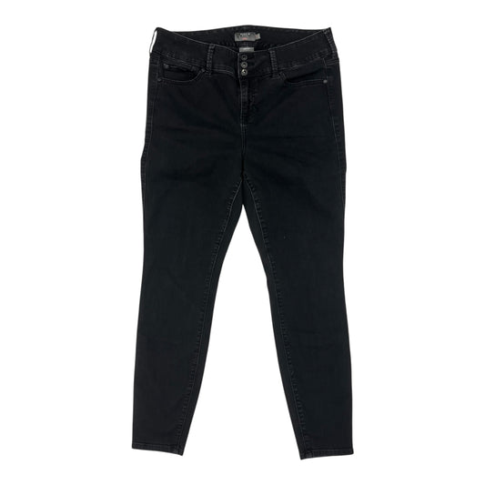Jeans Jeggings By Torrid In Black Denim, Size:18