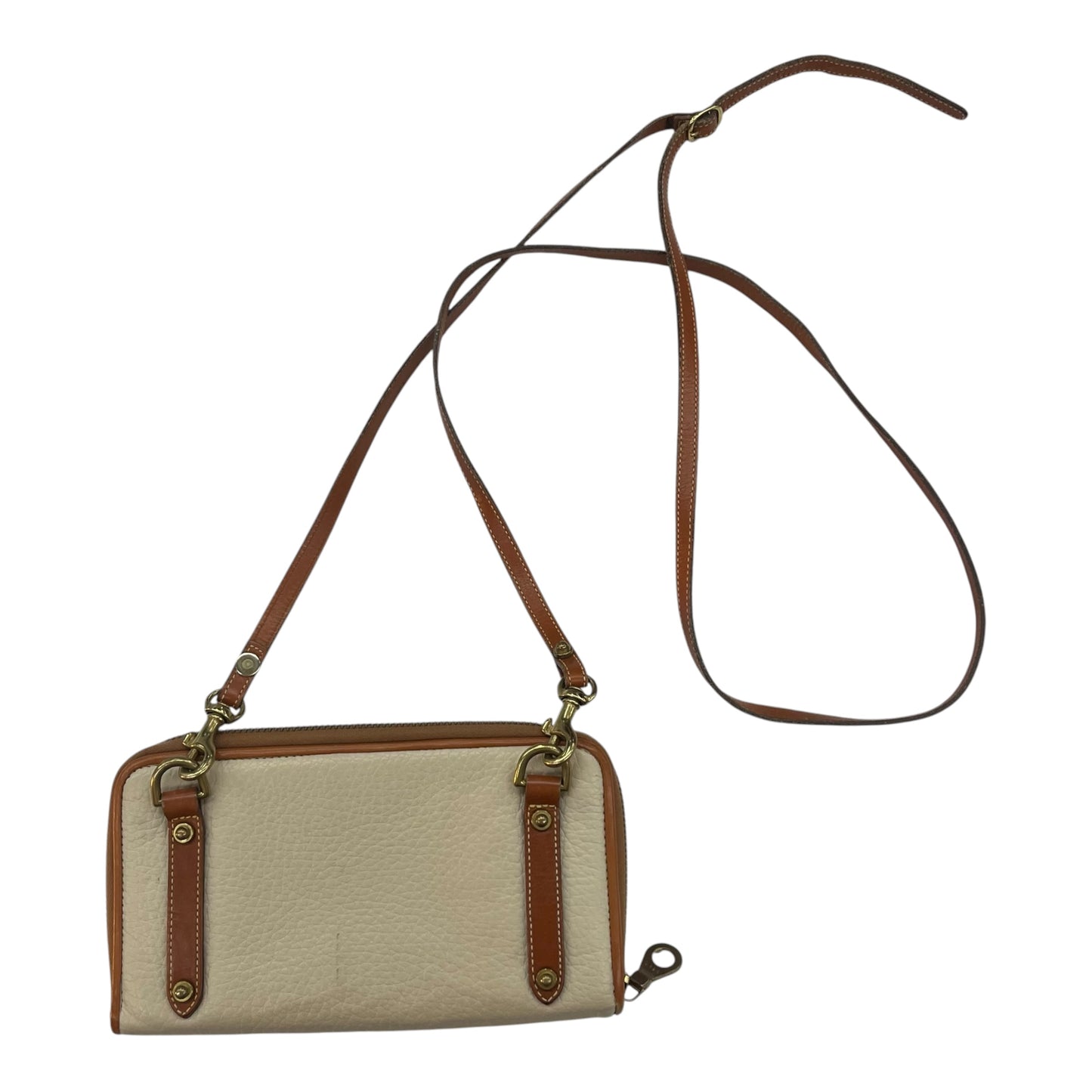 Crossbody Designer By Dooney And Bourke In Tan, Size:Small