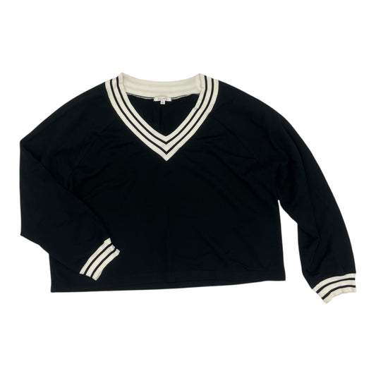 Top Ls By Z Supply In Black, Size:L