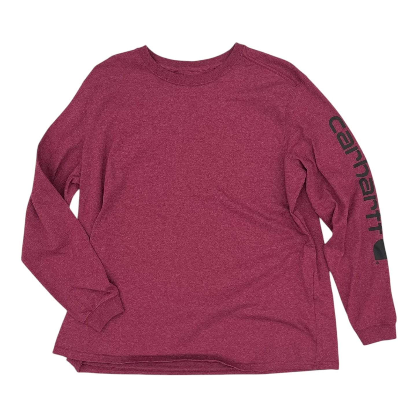 Top Ls By Carhartt In Red, Size:1X