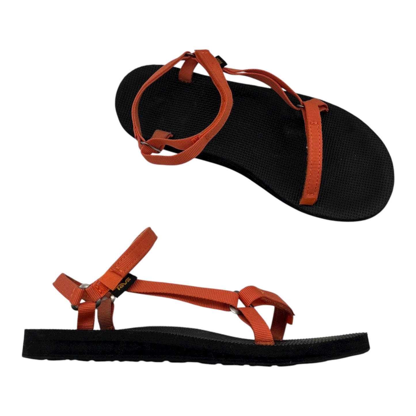Sandals Sport By Teva In Black & Orange, Size:9