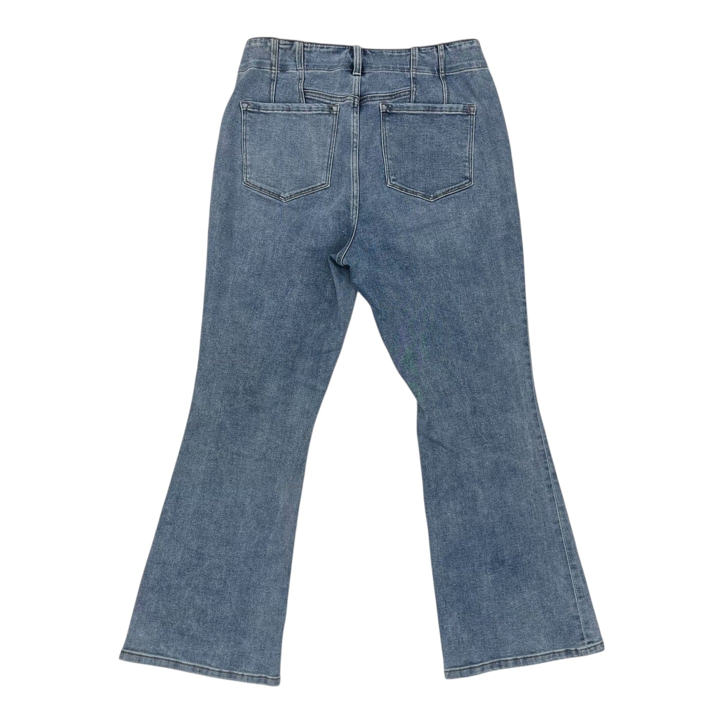 Jeans Flared By Vervet In Blue Denim, Size:14