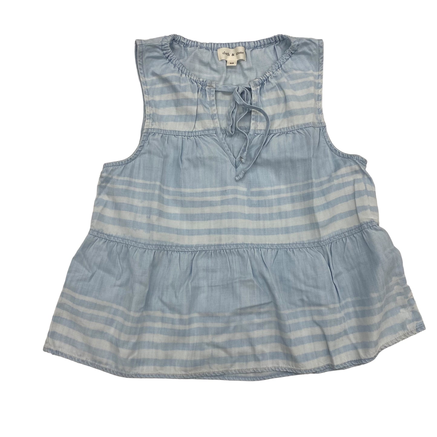 BLUE CLOTH & STONE TOP SLEEVELESS, Size XS