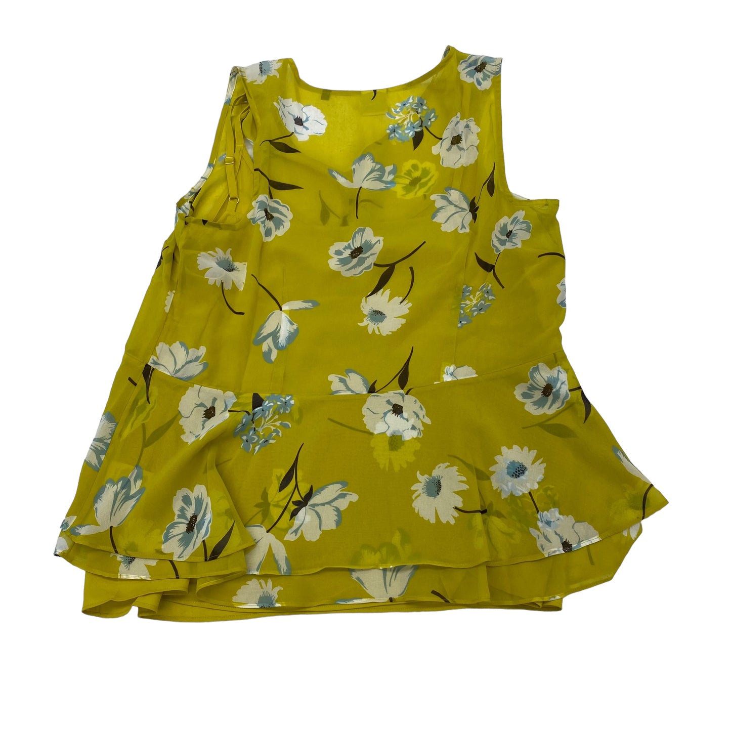 YELLOW TOP SLEEVELESS by CABI Size:L