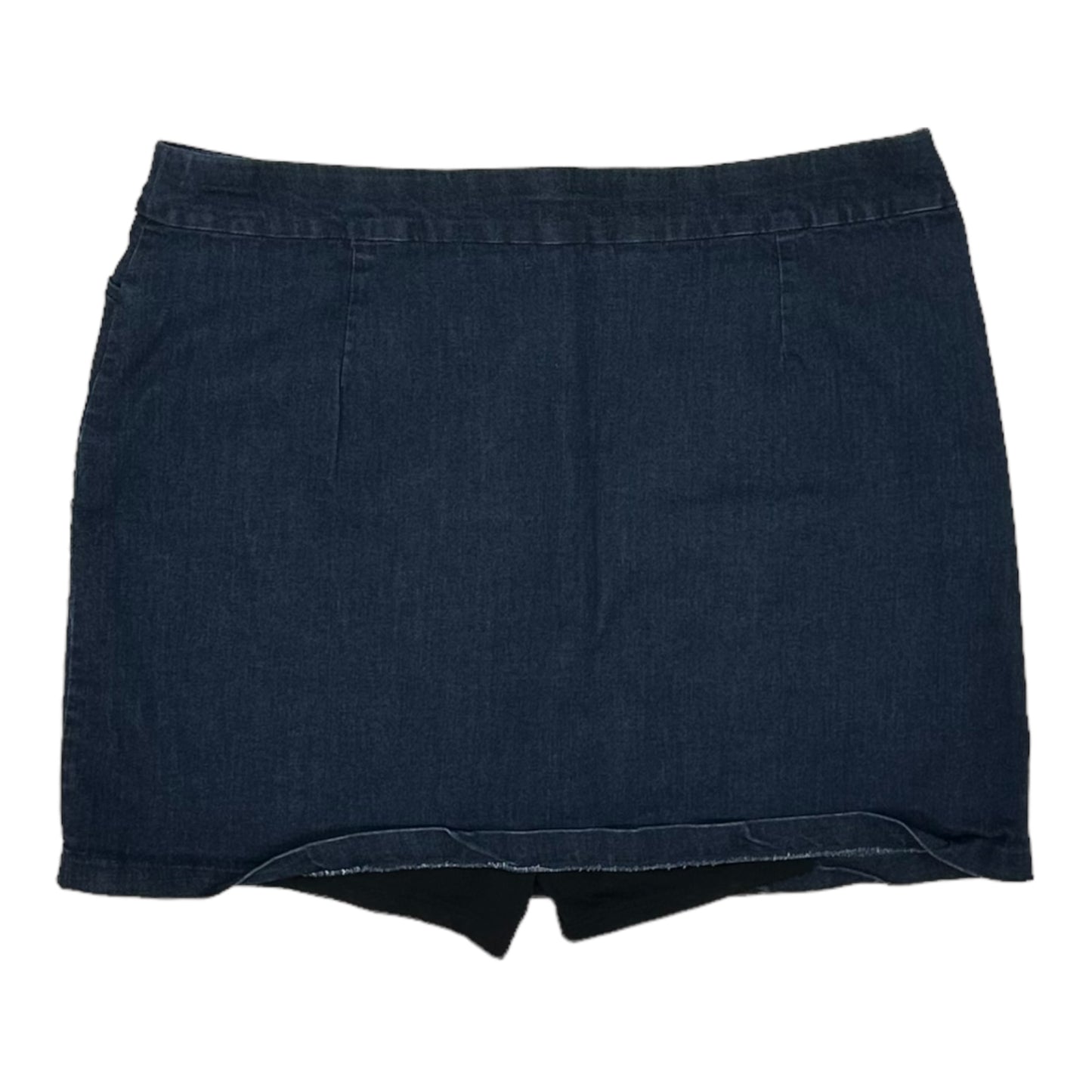 BLUE DENIM SKORT by CROFT AND BARROW Size:20W