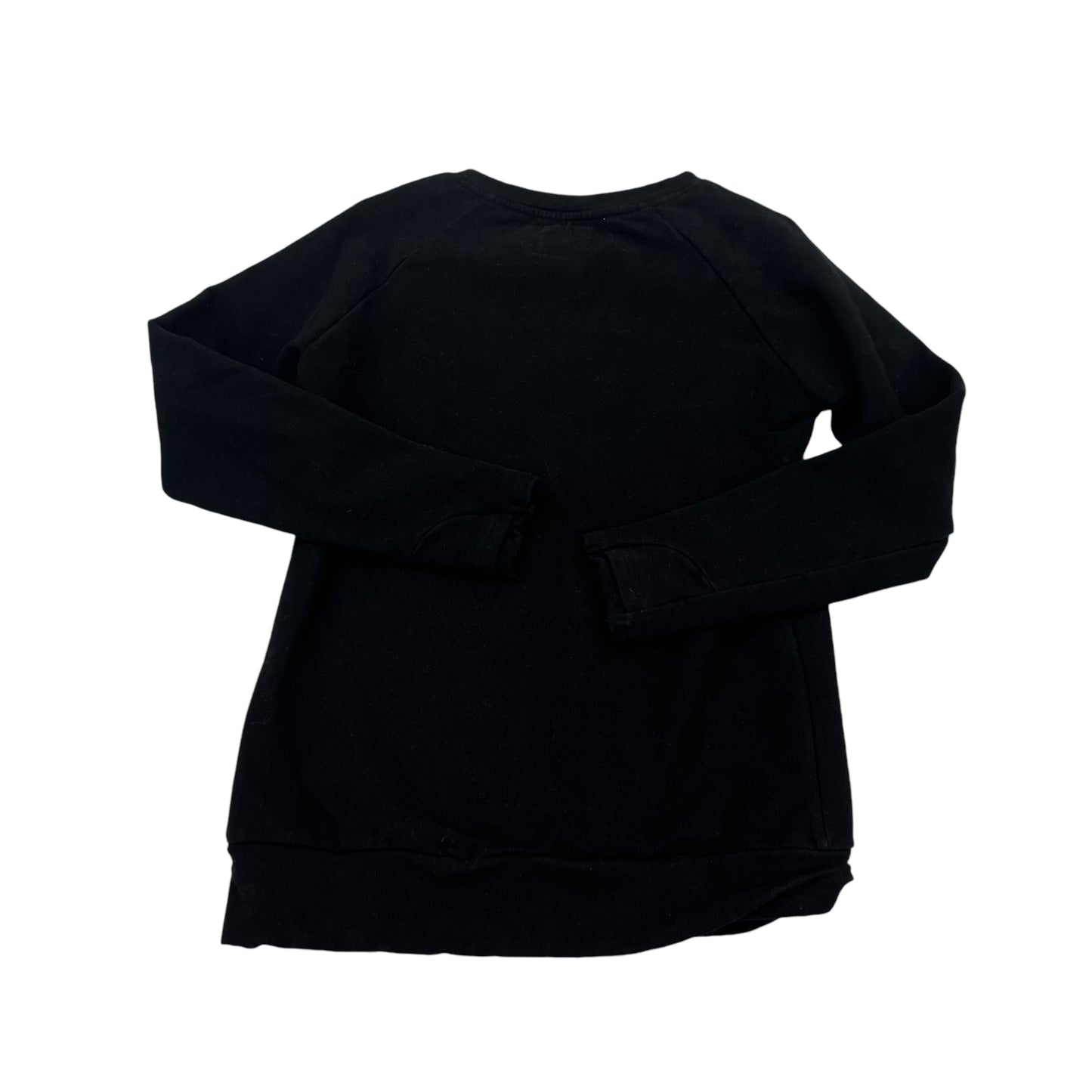 BLACK SWEATSHIRT CREWNECK by CLOTHES MENTOR Size:L