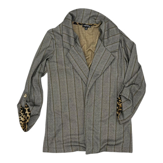 Blazer By Clothes Mentor In Black & Tan, Size:S