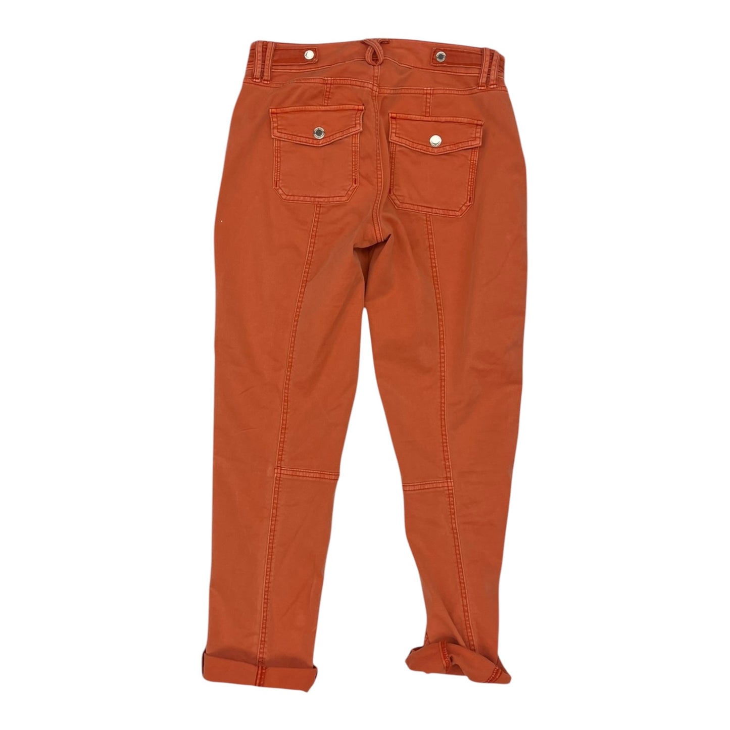 Pants Cropped By White House Black Market In Orange, Size:0