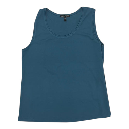 Tank Top By Eileen Fisher In Teal, Size:M