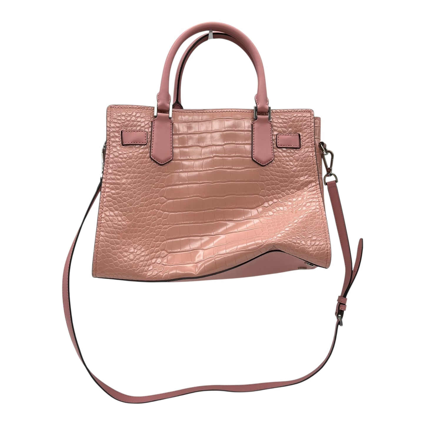 Handbag Designer By Michael Kors In Pink, Size:Medium