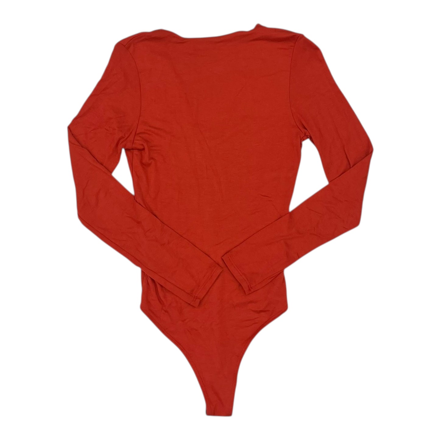 Bodysuit By Clothes Mentor In Orange, Size:S
