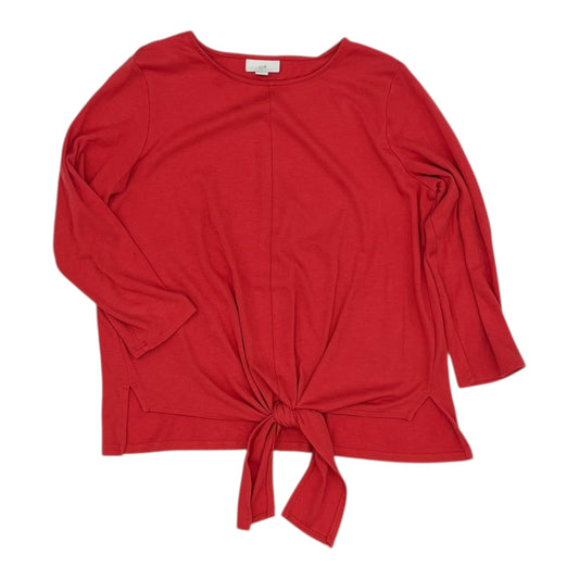 Top Ls By J. Jill In Orange, Size:Xs