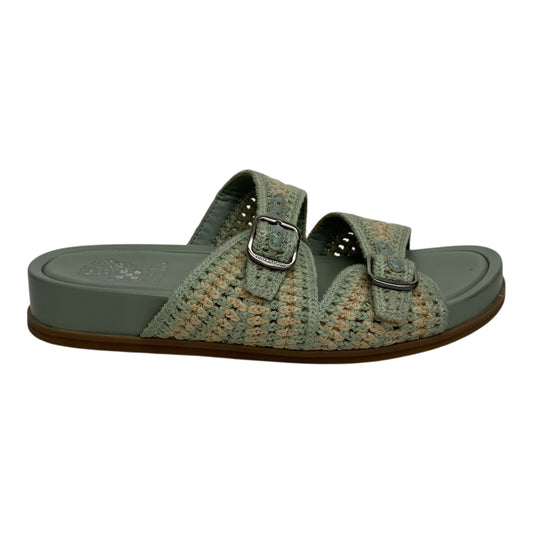 SANDALS HEELS PLATFORM by VINCE CAMUTO In GREEN, Size: 8.5