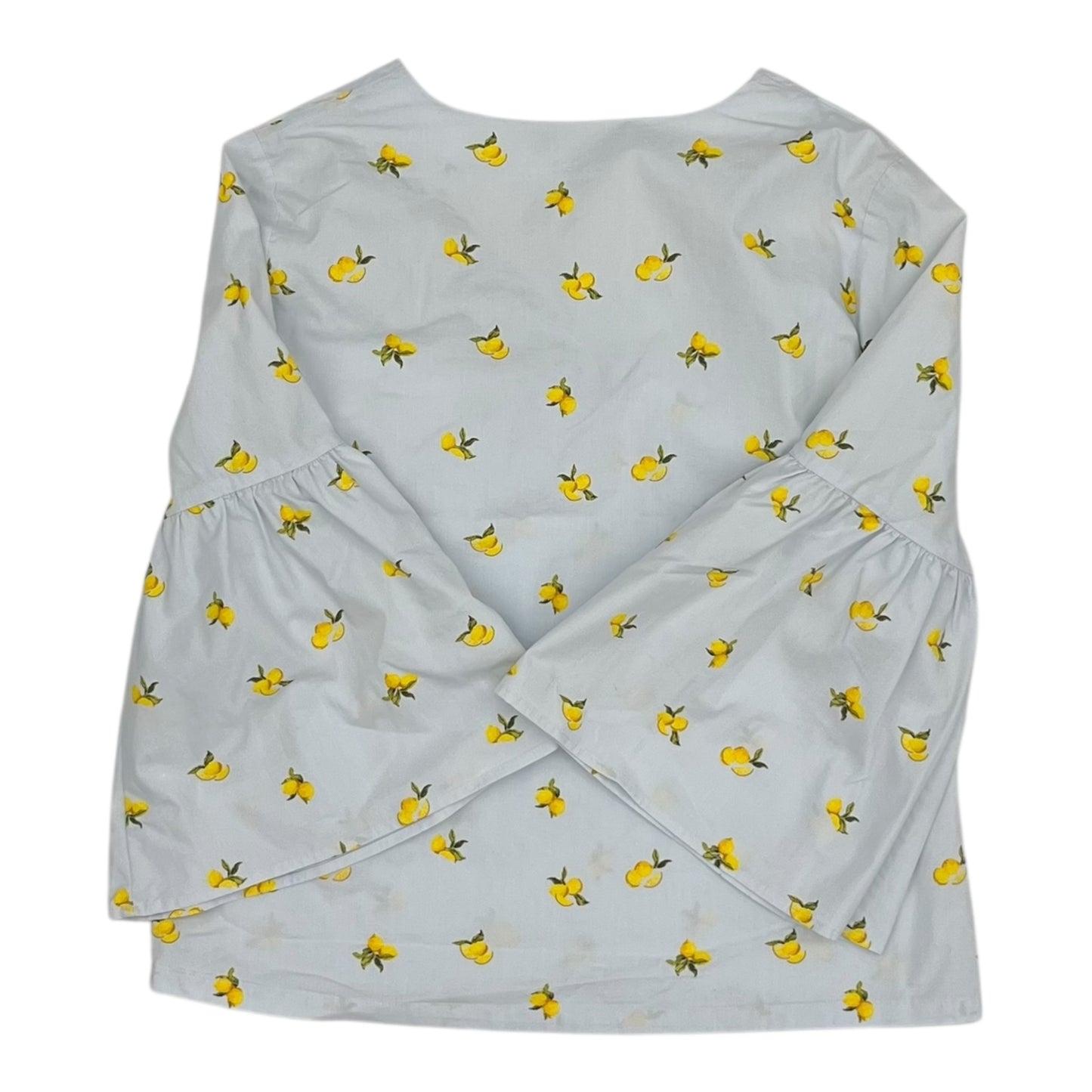 Top 3/4 Sleeve By Banana Republic In Blue, Size:Xs