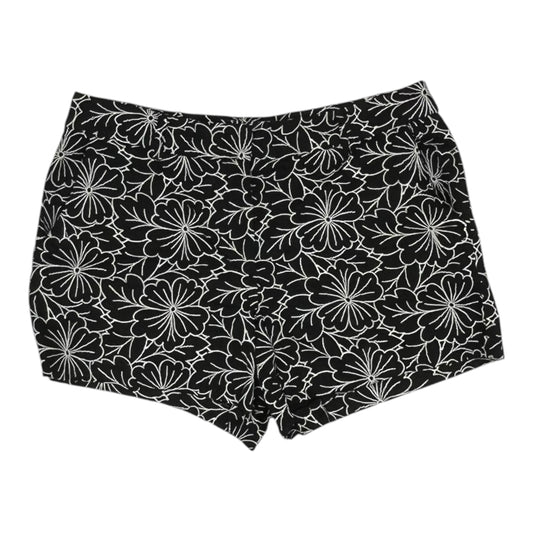 Shorts By Loft In Black & White, Size:12