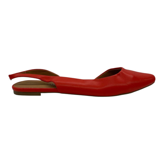 Shoes Flats By Falls Creek In Red, Size:10