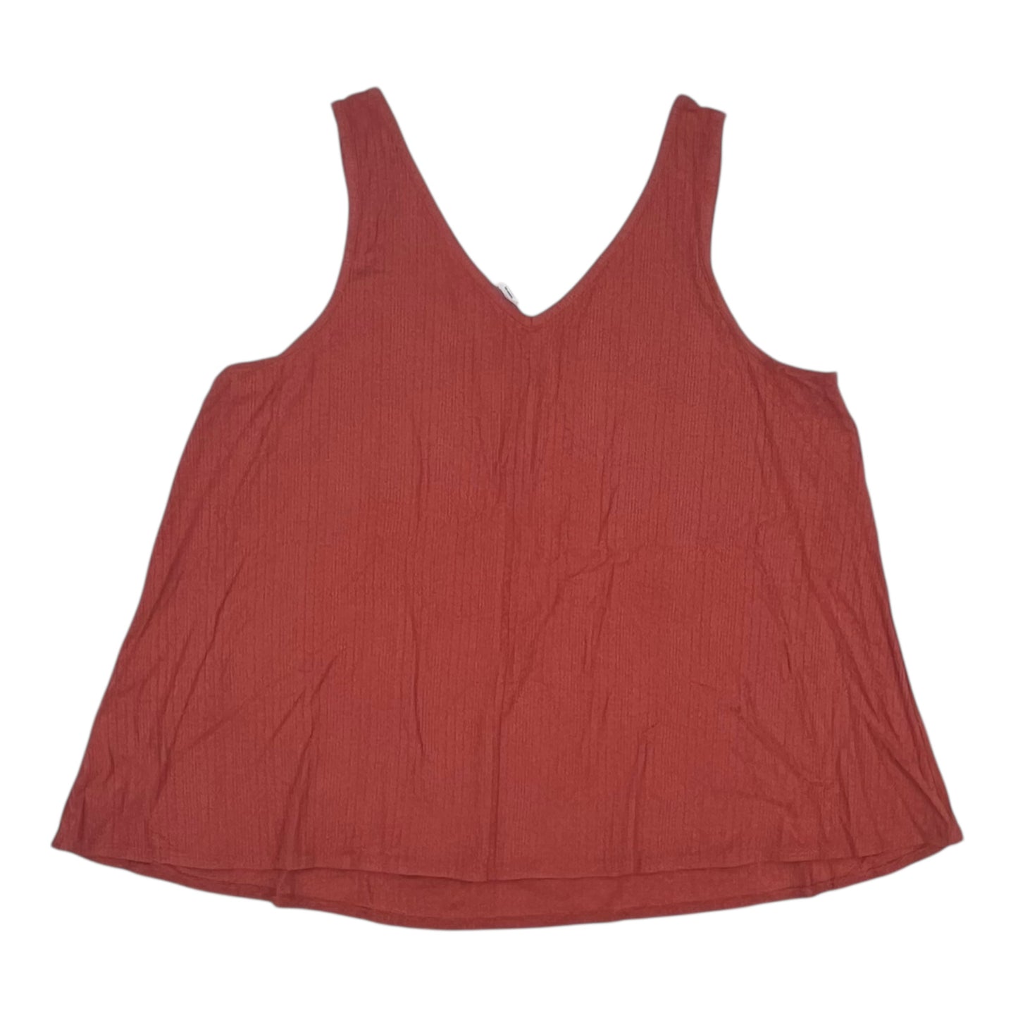 Top Sleeveless By Old Navy In Orange, Size:L
