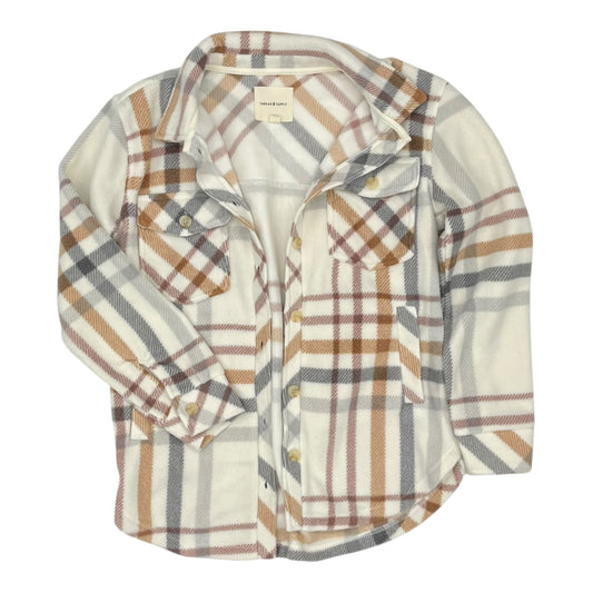 Jacket Shirt By Thread And Supply In Cream, Size:S