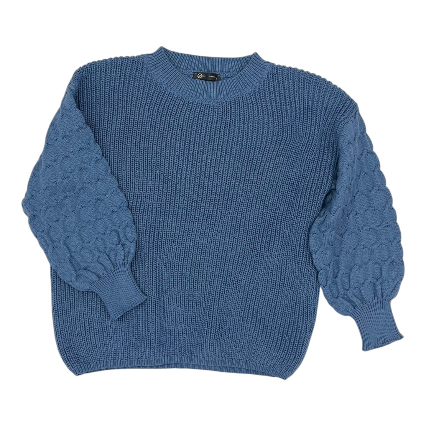 Sweater By Clothes Mentor In Blue, Size:L