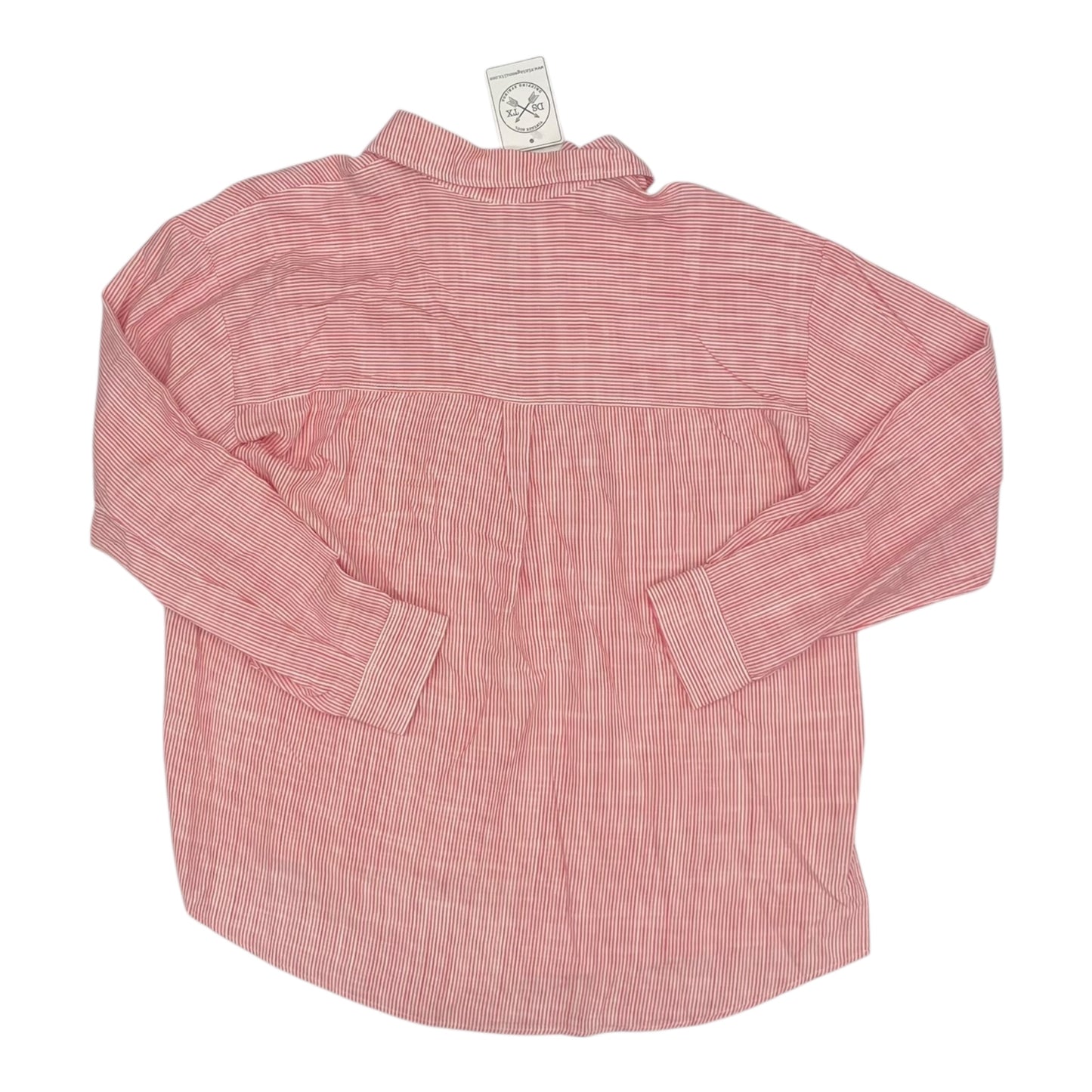 Blouse Ls By Clothes Mentor In Red, Size:S