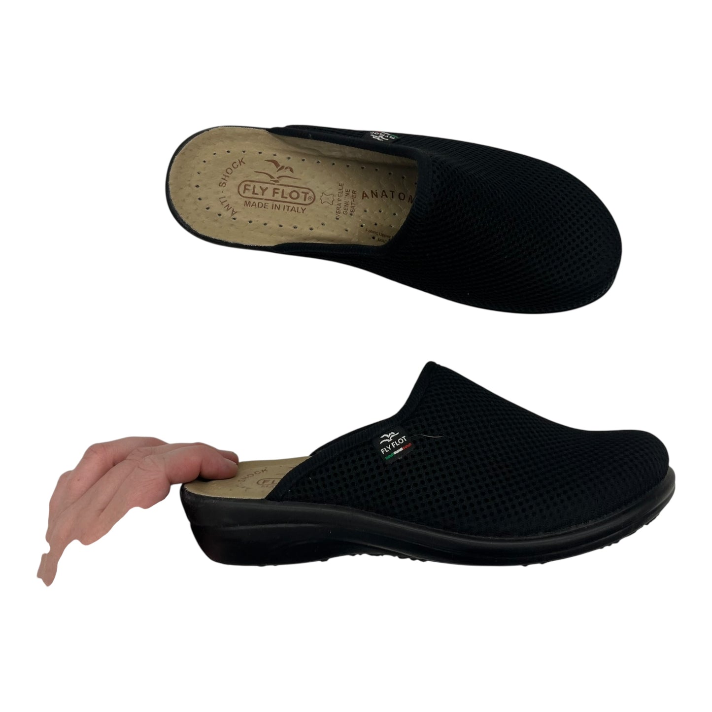 Shoes Flats By Clothes Mentor In Black, Size:6.5