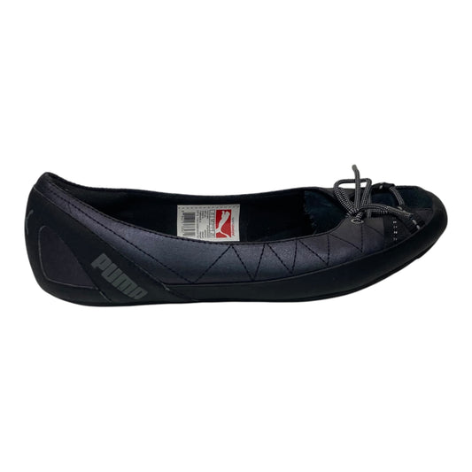 Shoes Flats By Puma In Black, Size:7