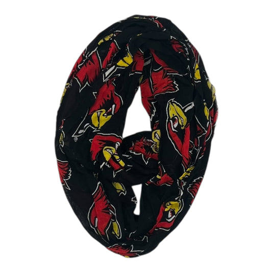 SCARF INFINITY by    CLOTHES MENTOR In BLACK & RED