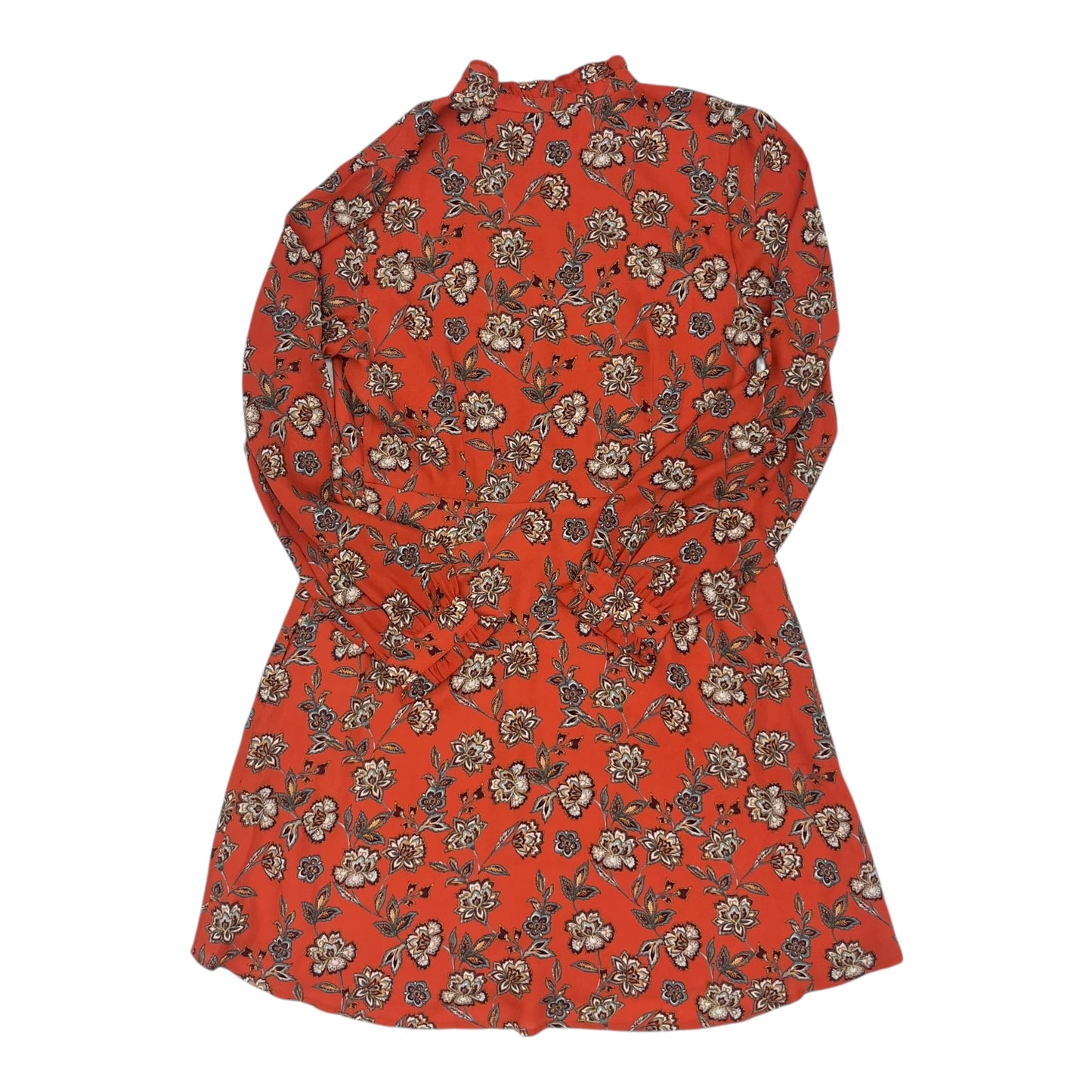 Dress Work By Loft In Orange, Size:6