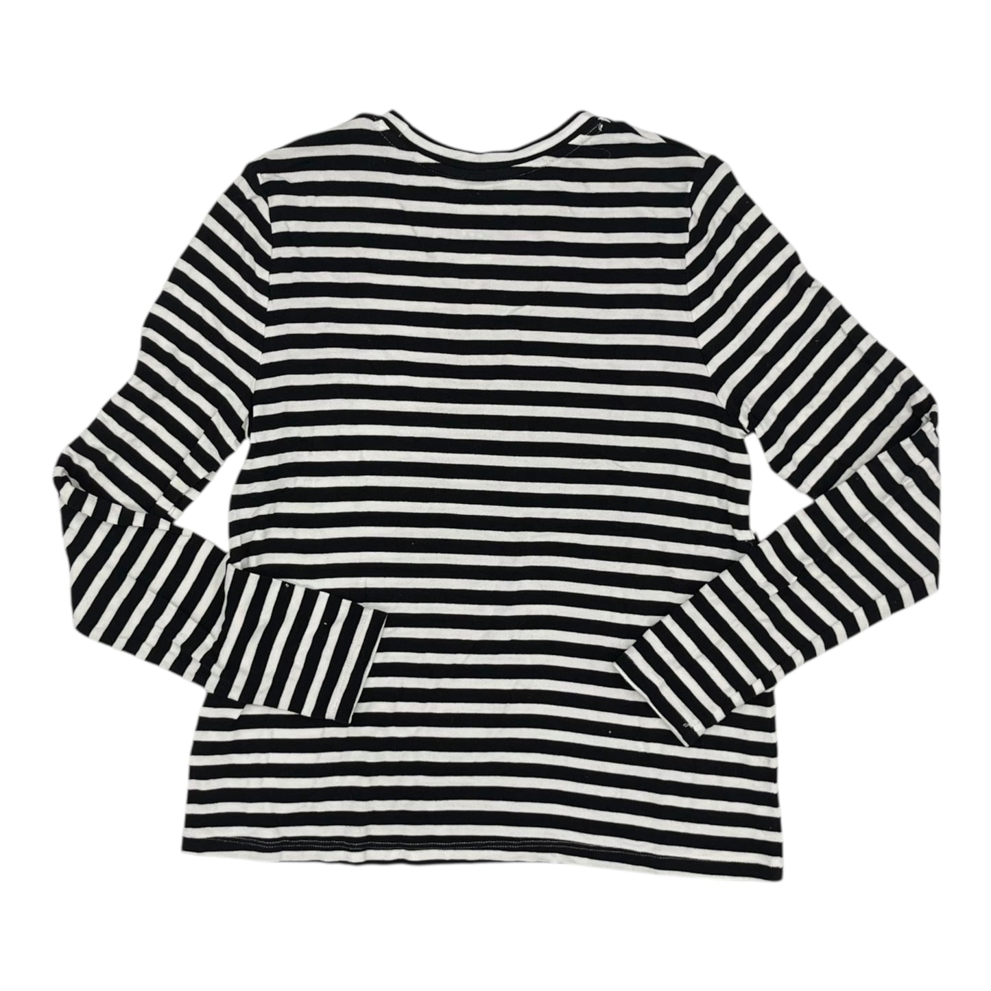 Top Ls By A New Day In Black & Cream, Size:S