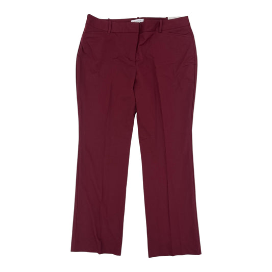 Pants Chinos & Khakis By Liz Claiborne In Maroon, Size:16