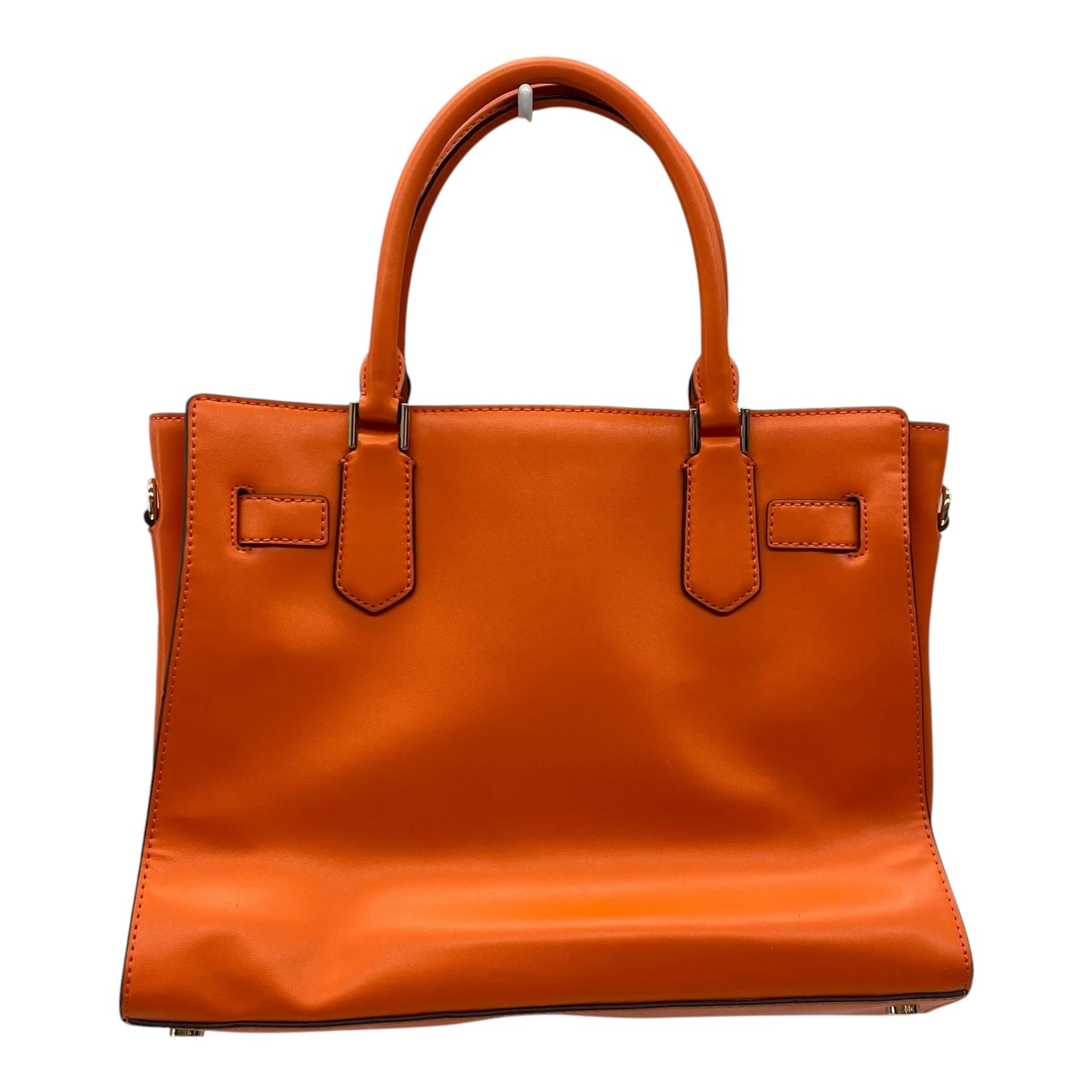 Handbag Designer By Michael Kors In Orange, Size:Medium