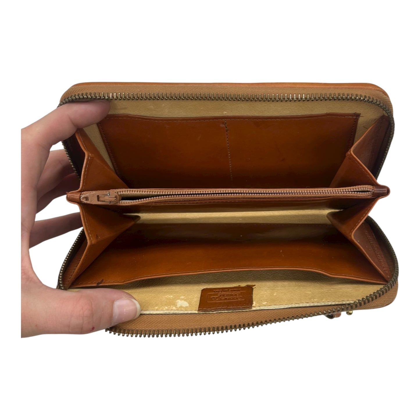 Crossbody Designer By Dooney And Bourke In Tan, Size:Small