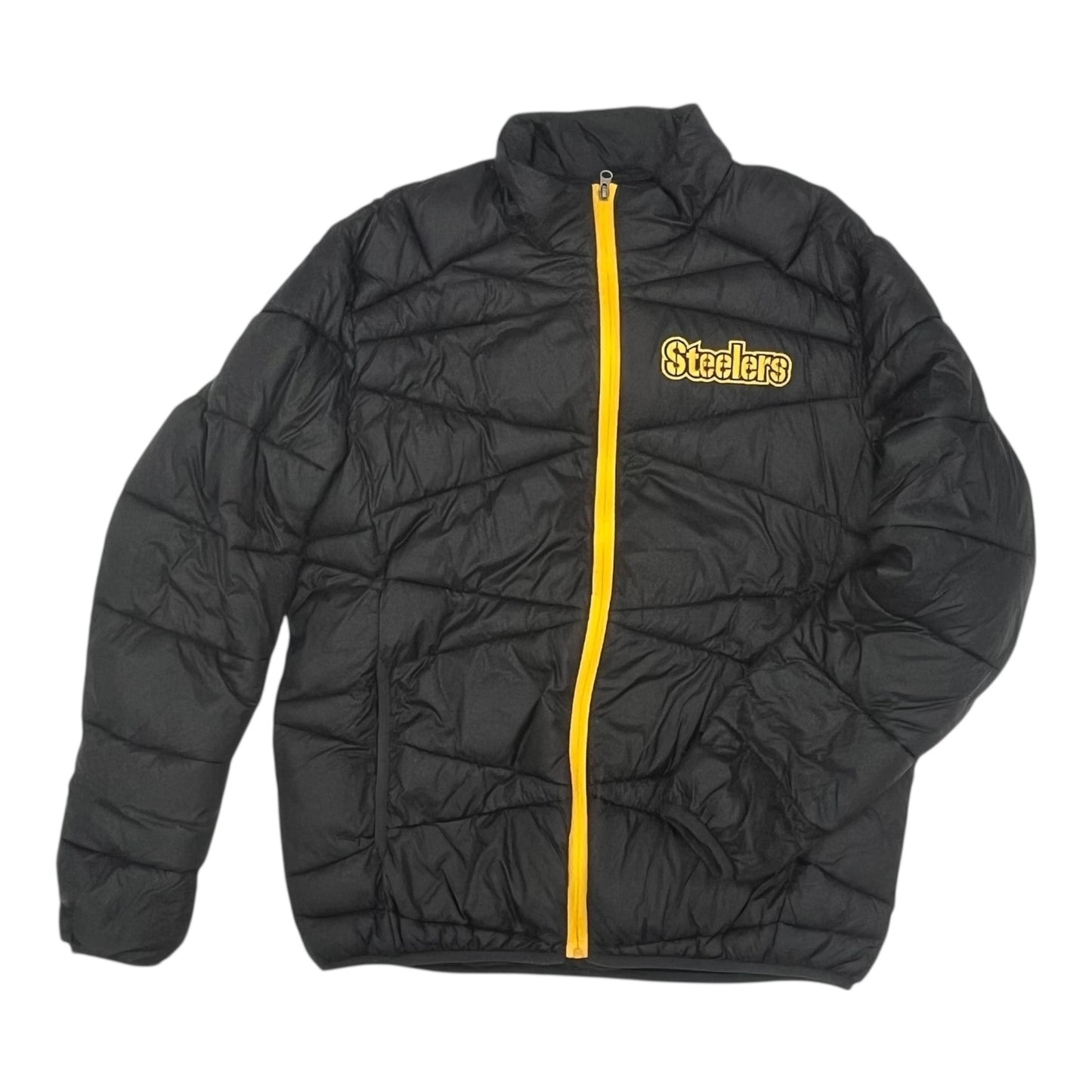 Athletic Jacket By Nfl In Black, Size:Xl