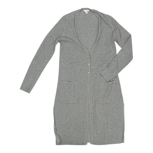 Sweater Cardigan By J. Jill In Grey, Size:Xs