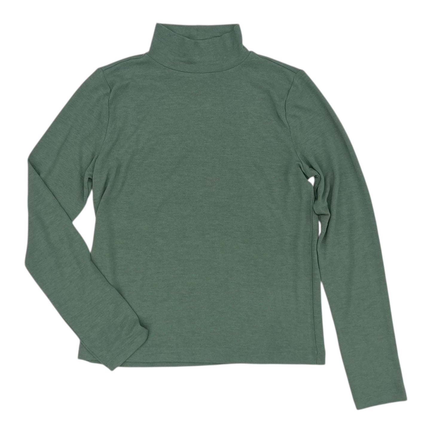 Top Ls Basic By Loft In Green, Size:M