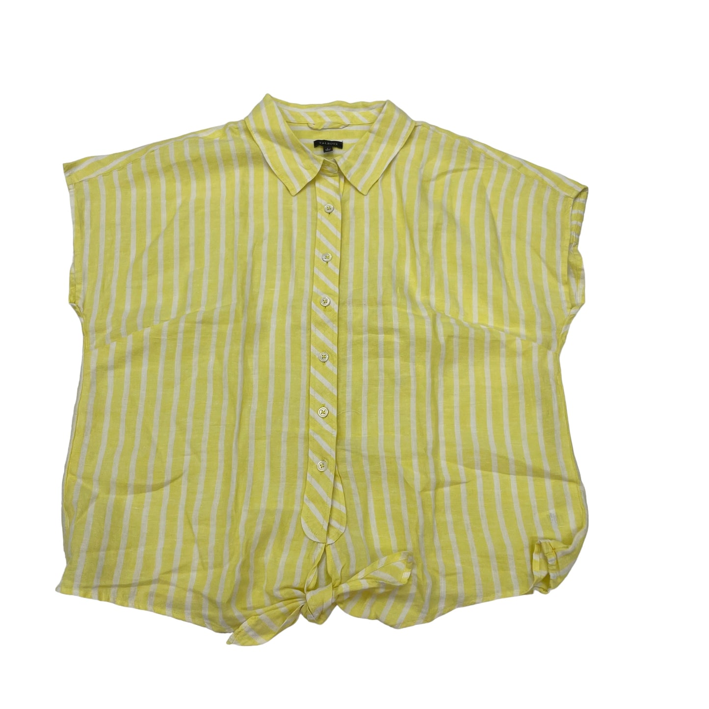 YELLOW TOP SS by TALBOTS Size:L