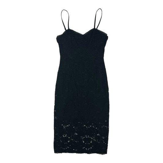 BLACK DRESS PARTY MIDI by MI AMI Size:S