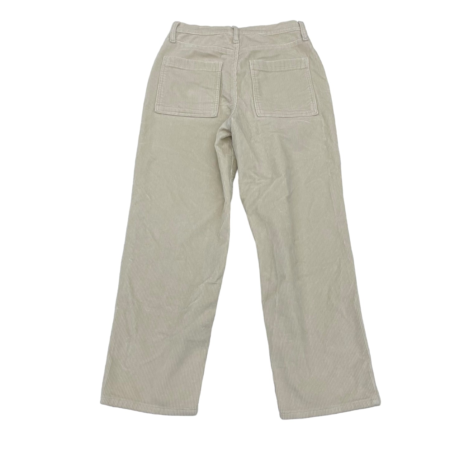 CREAM PANTS CORDUROY by UNIVERSAL THREAD Size:8