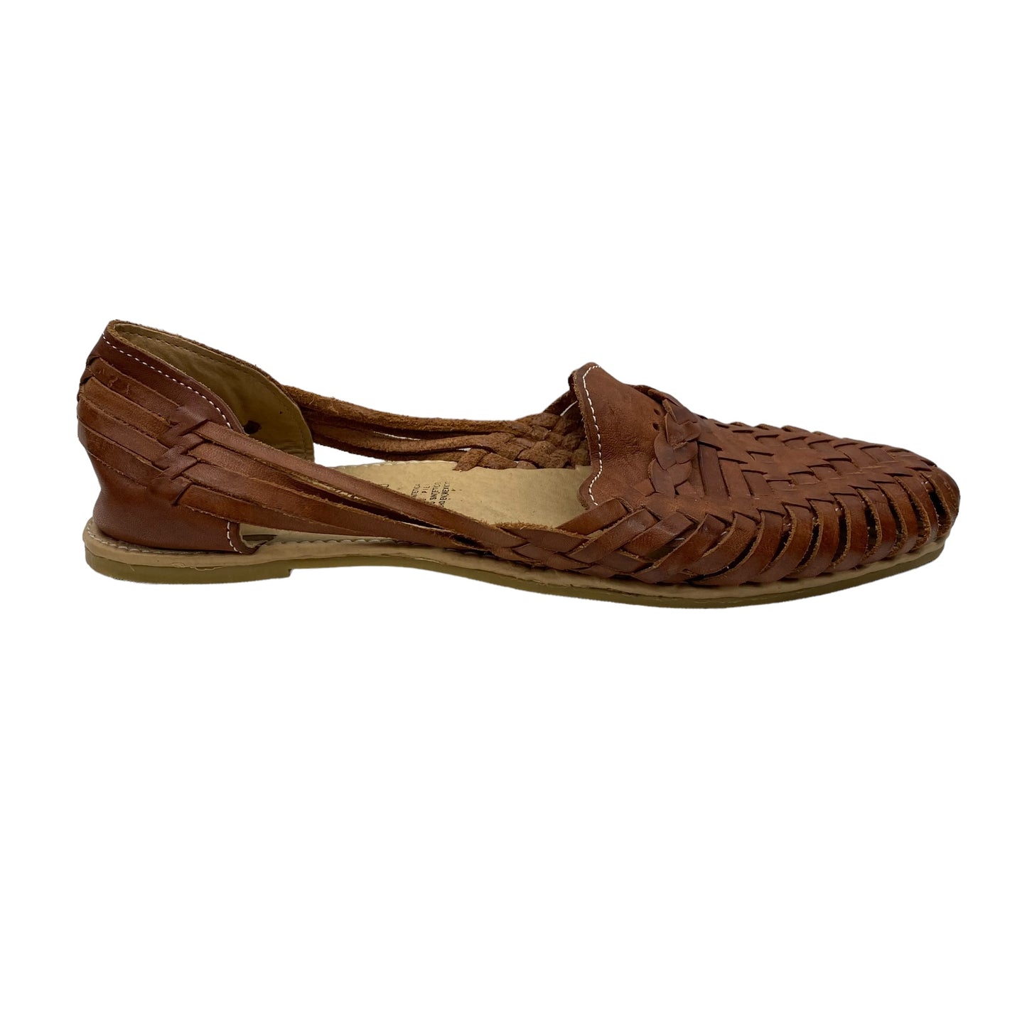 BROWN SHOES FLATS by CLOTHES MENTOR Size:9