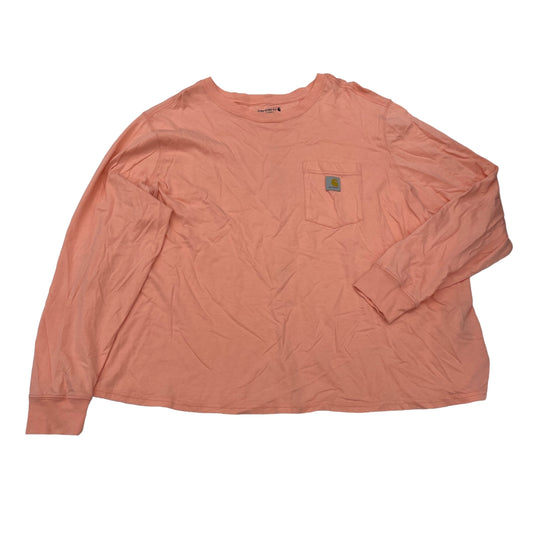 PEACH TOP LS by CARHARTT Size:2X