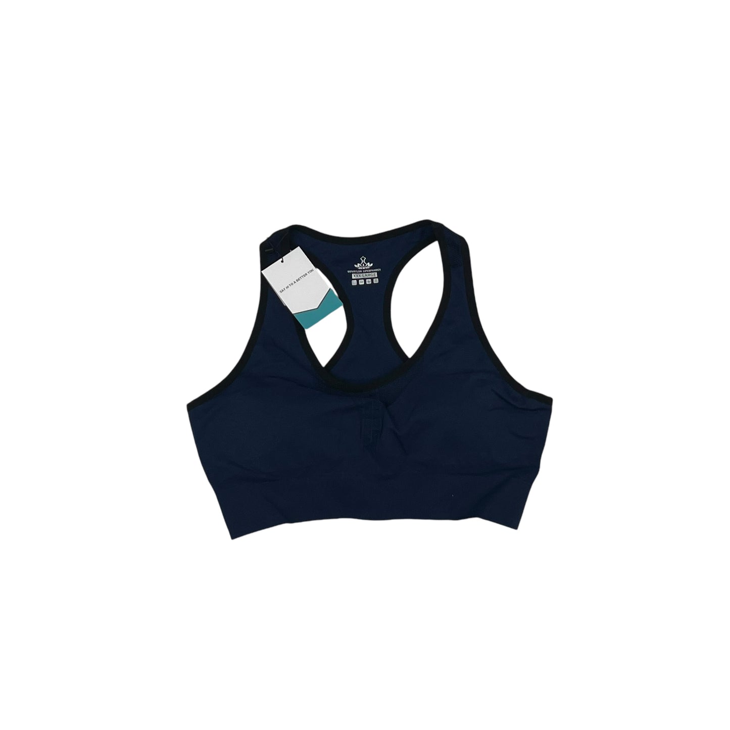 NAVY ATHLETIC BRA by CLOTHES MENTOR Size:3X