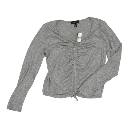 Top Ls By Forever 21 In Grey, Size:2X