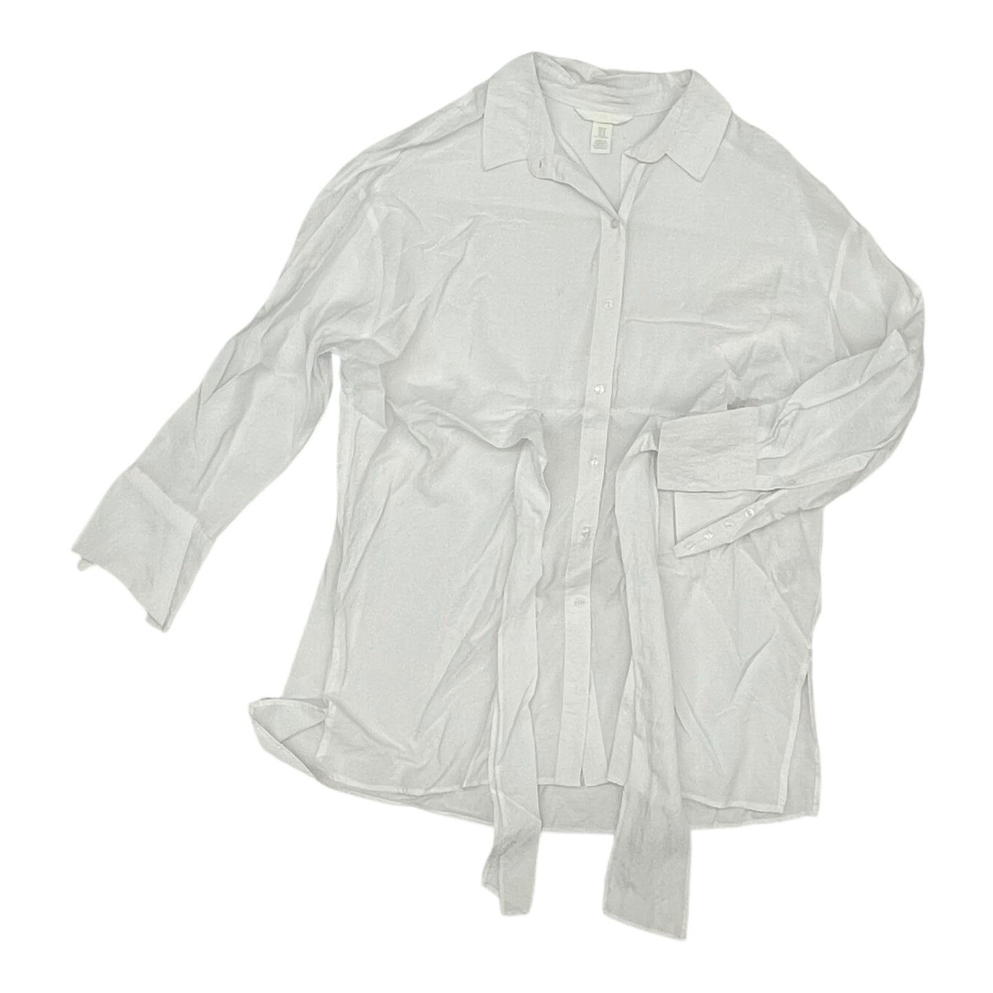 Tunic Ls By H&M In White, Size:M