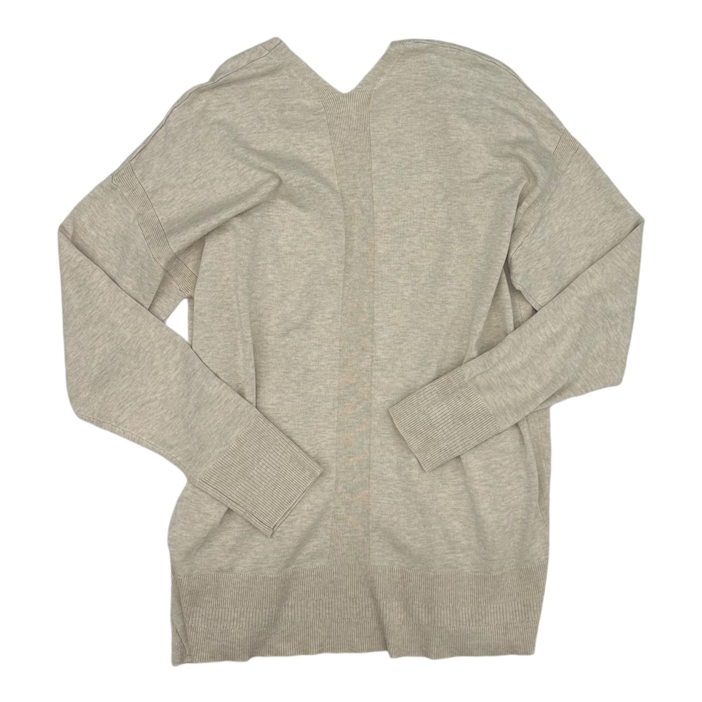 Cardigan By Time And Tru In Tan, Size:Xl